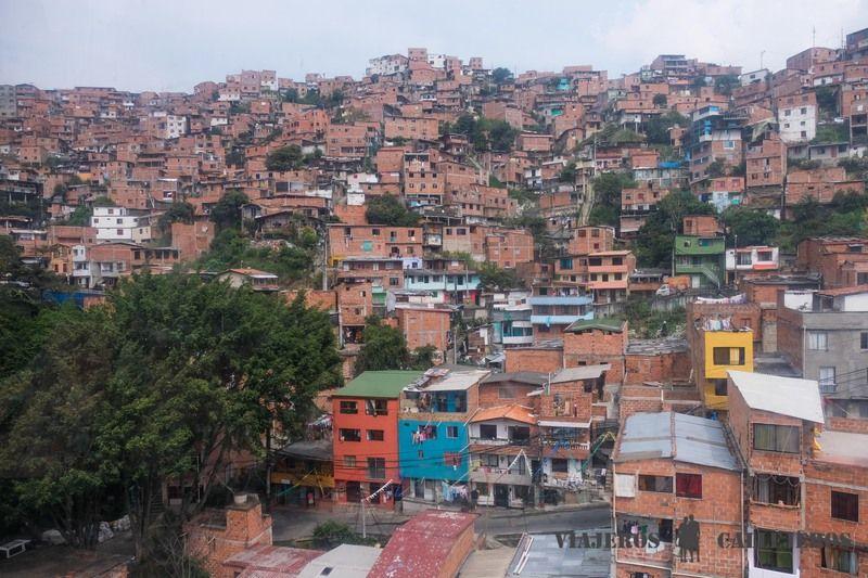 Vistas de Medellín desde el Metrocalble