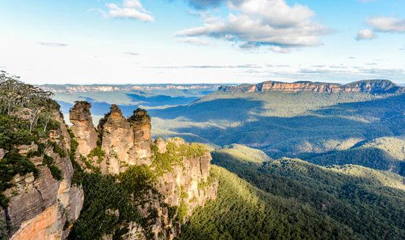 Three Sisters rock