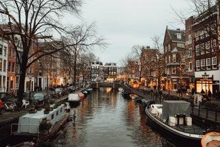 Spiegelgracht canalRijksmuseum